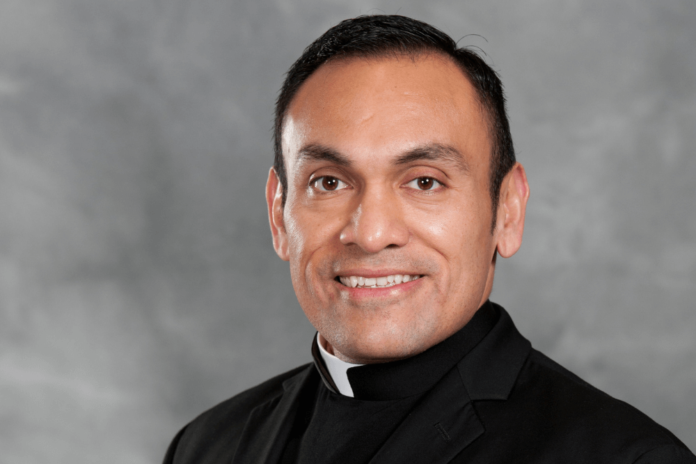 Father René Constanza, CSP, rector of the Cathedral of Saint Andrew