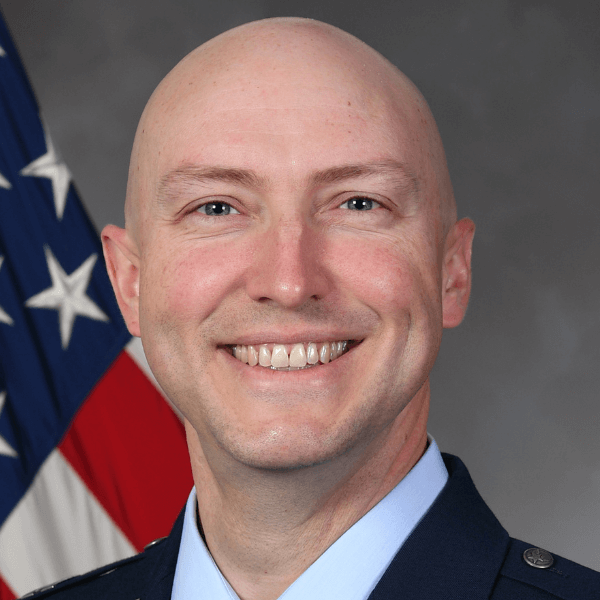 Father Aaron Ferris, official Air Force photo 2022