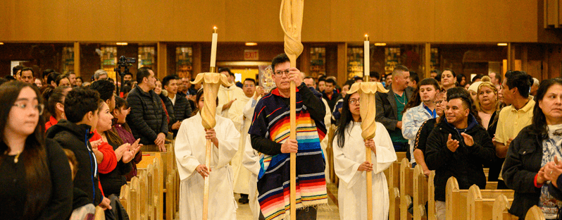 Feast of Our Lady of Guadalupe Entrance Mass Procession 2022