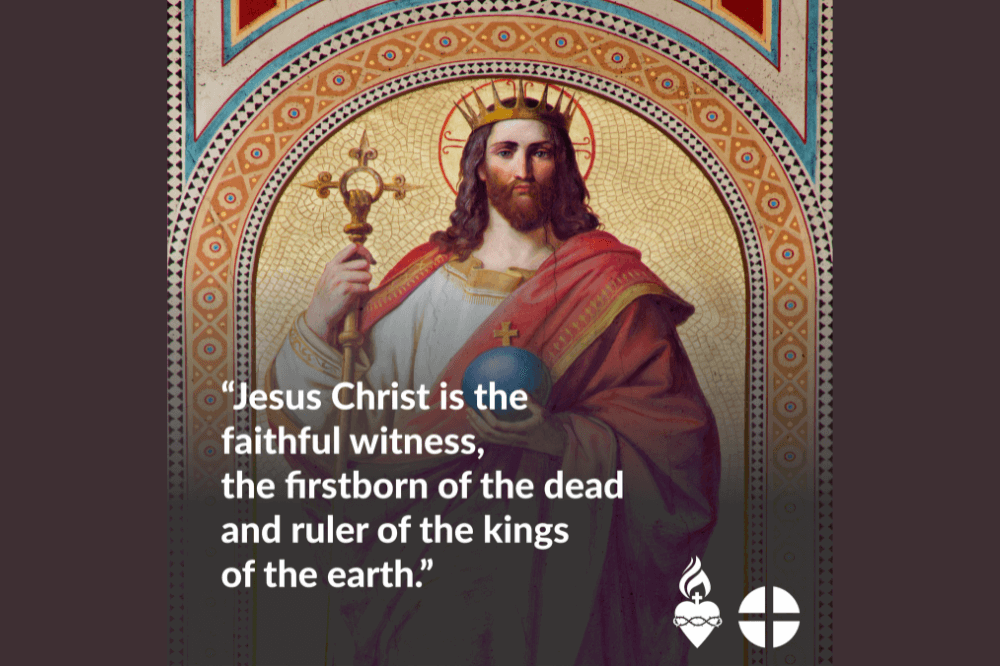 Image of Christ the King for the 2024 novena for religious freedom