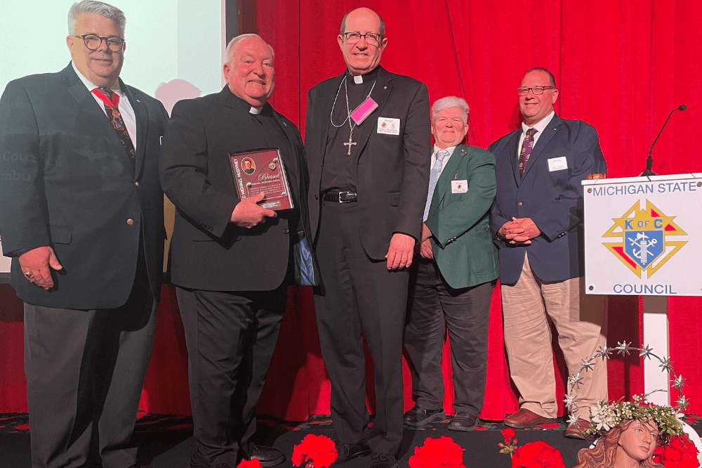 Msgr. Bill Duncan named Knights of Columbus 2024 Chaplain of the Year