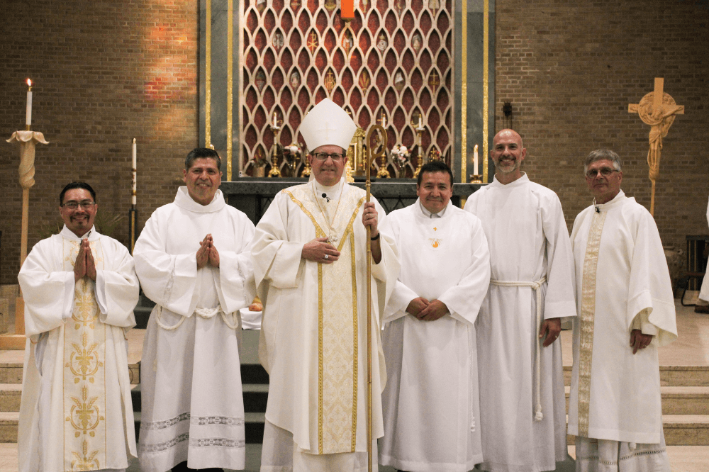 Mass with institution to acolyte, Nicholas class, June 2024 at Shrine of St. Francis & OLG, GR, by Annie Willison
