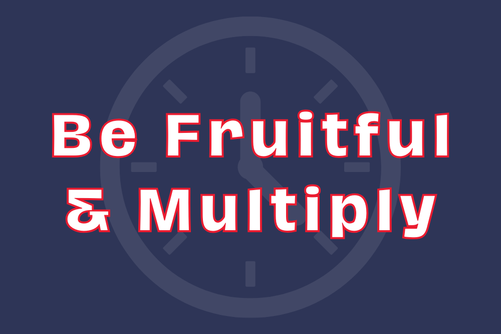 Giving Tuesday challenge grant graphic - Be fruitful