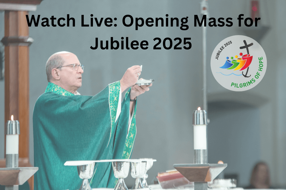 WATCH LIVE: Opening Mass for the Jubilee Year, Dec. 29 at 3 p.m ...