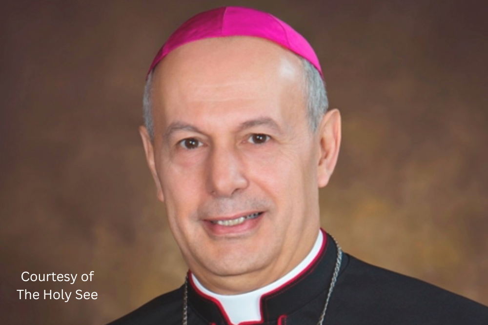 Headshot of Archbishop Giordano Caccia, apostolic nuncio to the United States